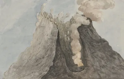 Binnenzijde Van Krater Etna