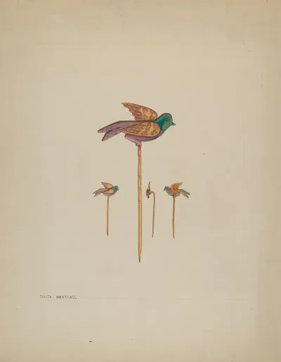 Bird Stick Pin