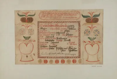 Birth Certificate Taufschein