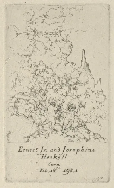 Birth Of Ernest Jr And Josephine Haskell