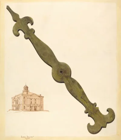 Bishop Hill Clock Hand