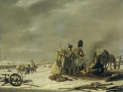 Bivouac At Molodechno 3 4 December 1812 An Episode From Napoleons Retreat From Russia