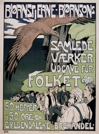 Bjornstjerne Bjornsons Samlede Vaerker Udgave For Folket 50 Hefter A 50 Ore