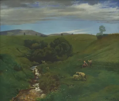 Black Forest Meadow Near Bernau