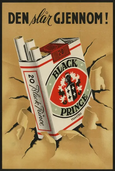 Black Prince Tobakksreklame