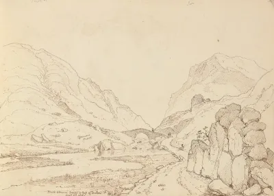 Black Stream Bridge Gap Of Dunlow 6 September 1841