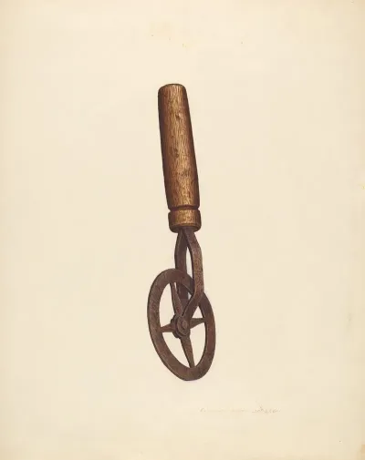 Blacksmiths Measuring Wheel