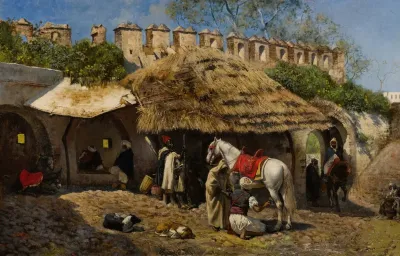 Blacksmiths Shop At Tangiers