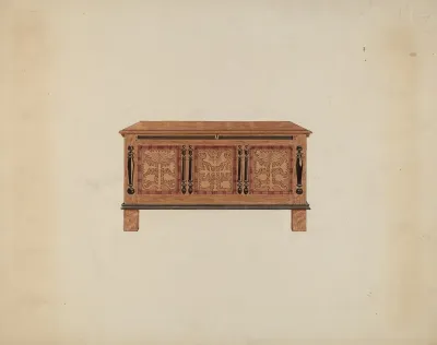 Blanket Chest Front View