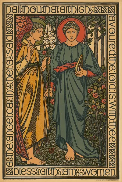 Blessed Are Thou Among Women Annunciation To The Blessed Virgin Mary