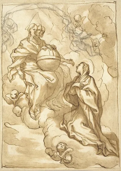 Blessed Maria Vittoria Fornaris Vision Of The Trinity