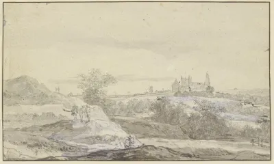 Blick Auf Burg Bentheim