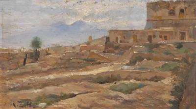 Blick Auf Castel Sant Elmo
