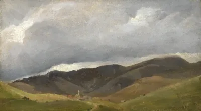 Blick Auf Das Herzogenhorn Bei Bernau