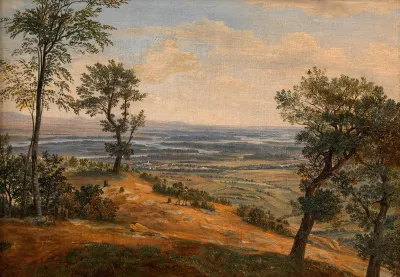 Blick Auf Den Donaustrom