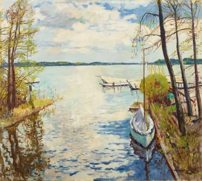 Blick Auf Den Jungfernsee