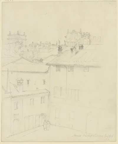 Blick Auf Die Dacher Von Parma