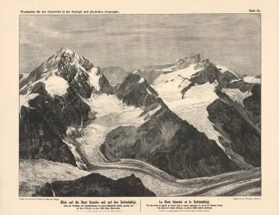 Blick Auf Die Dent Blanche Und Auf Den Schonbuhlgl