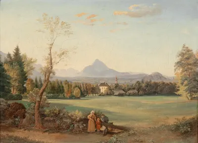 Blick Auf Die Festung Hohensalzburg 2