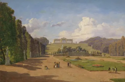 Blick Auf Die Gloriette