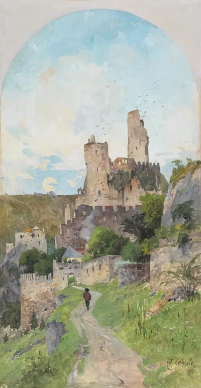 Blick Auf Die Ruine Durnstein
