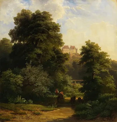 Blick Auf Die Schulzburg