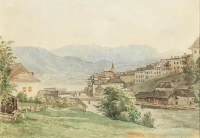 Blick Auf Gmunden 2