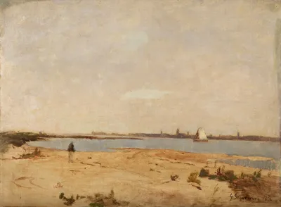 Blick Auf Gorkum