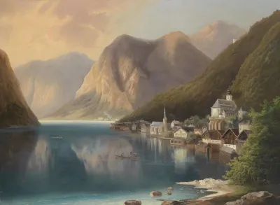Blick Auf Hallstatt 2
