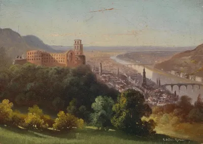 Blick Auf Heidelberg