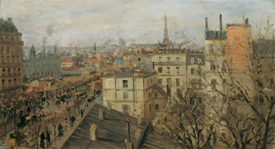 Blick Auf Paris