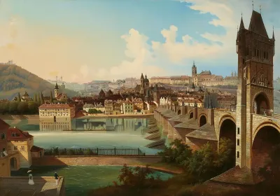 Blick Auf Prag