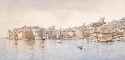 Blick Auf Ragusa