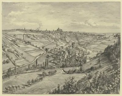 Blick Auf Rothenburg Ob Der Tauber
