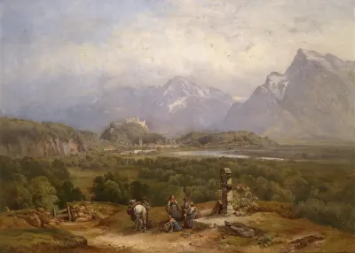 Blick Auf Salzburg 2