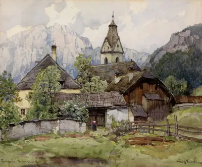 Blick Auf Tragoss