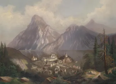 Blick Auf Traunkirchen
