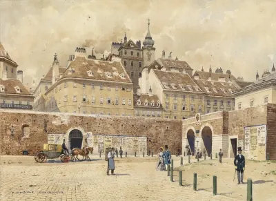 Blick Auf Wien Vom Rotenthurmtor
