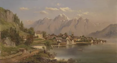 Blick Auf Zell Am See