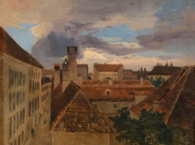 Blick In Die Beatrixgasse In Wien