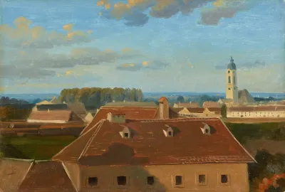 Blick Uber Das Schanzel Zum Augarten