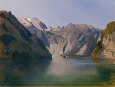 Blick Uber Den Konigssee