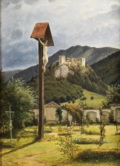 Blick Uber Den St Galler Friedhof