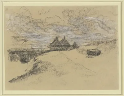 Blick Von Der Dune Auf Den Strand