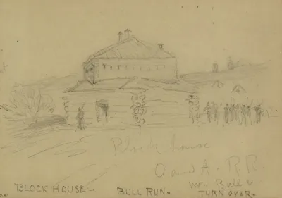 Blockhouse O And A R R Nr Bull Run