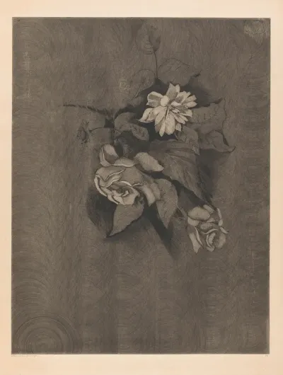 Bloemstuk Met Rozen