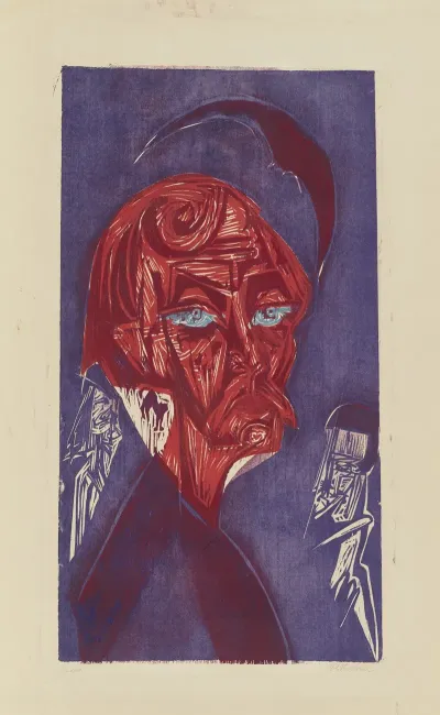 Blonder Maler Bildnis Karl Stirner