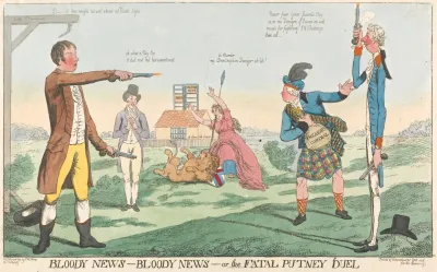 Bloody News Bloody News Or The Fatal Putney Duel