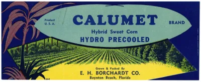 Blue Devil Brand Sweet Corn Label 2