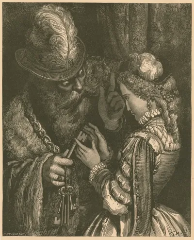 Bluebeard Gives Fatima The Keys